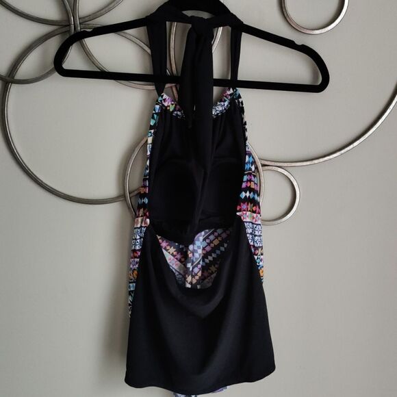 Aqua Green tankini top - Picture 4 of 5